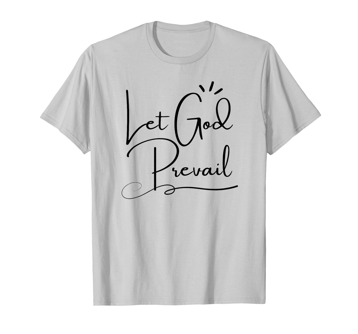 Christian Let God Prevail Graceful T-Shirt