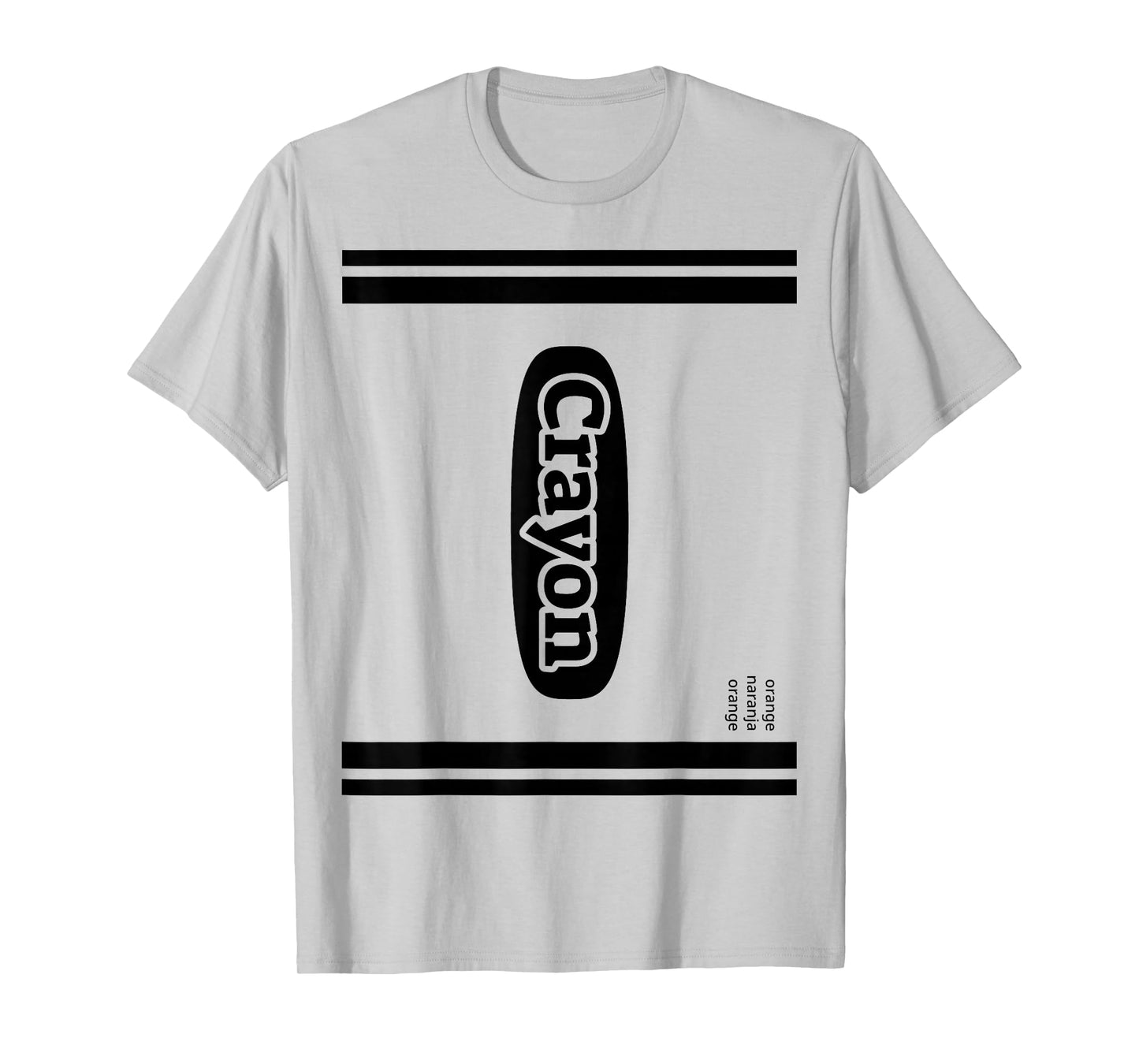 Crayon Orange Group Costume T-Shirt
