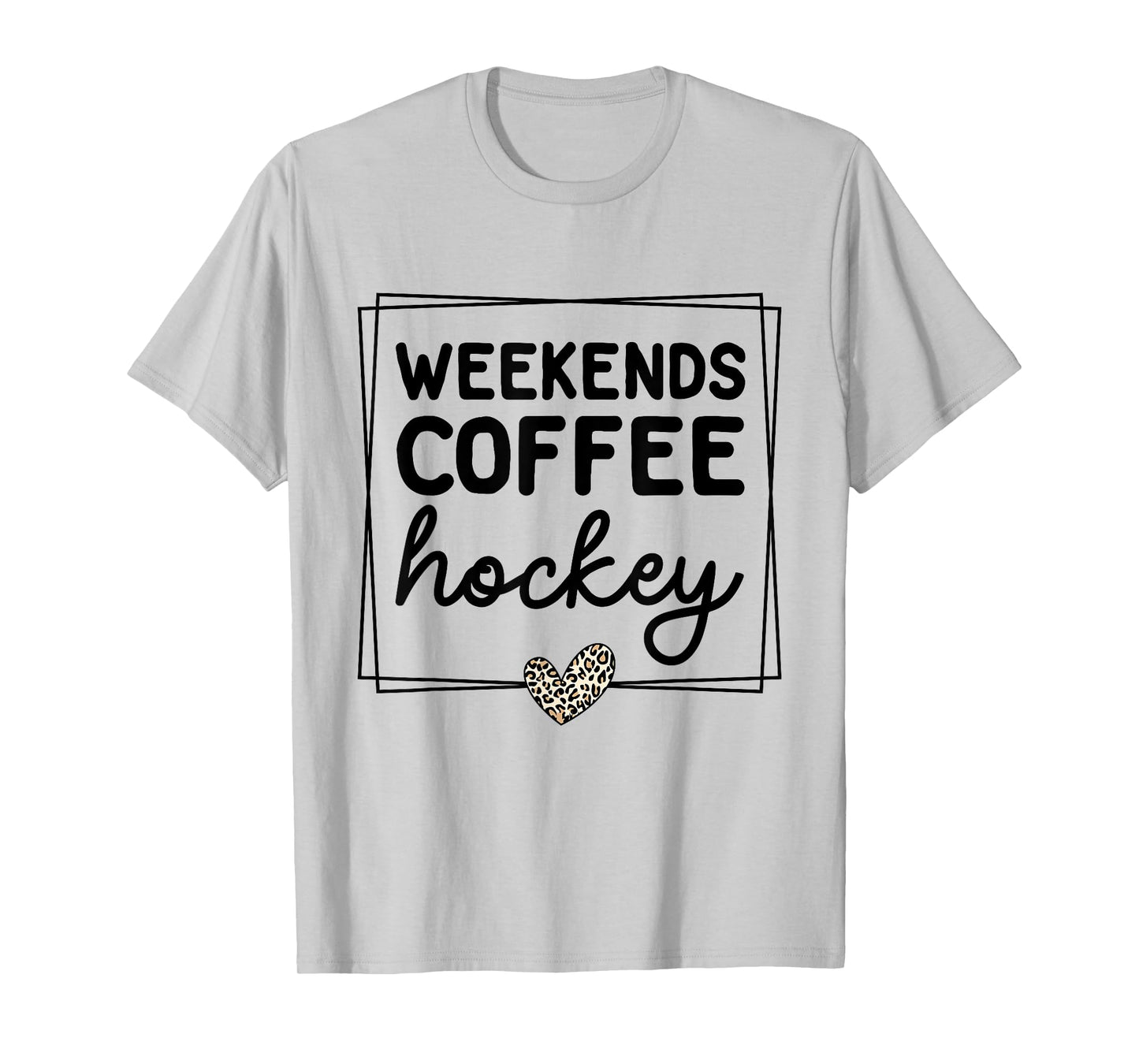 Weekends Coffee Hockey Cute Retro Mom Life With Sayings T-Shirt