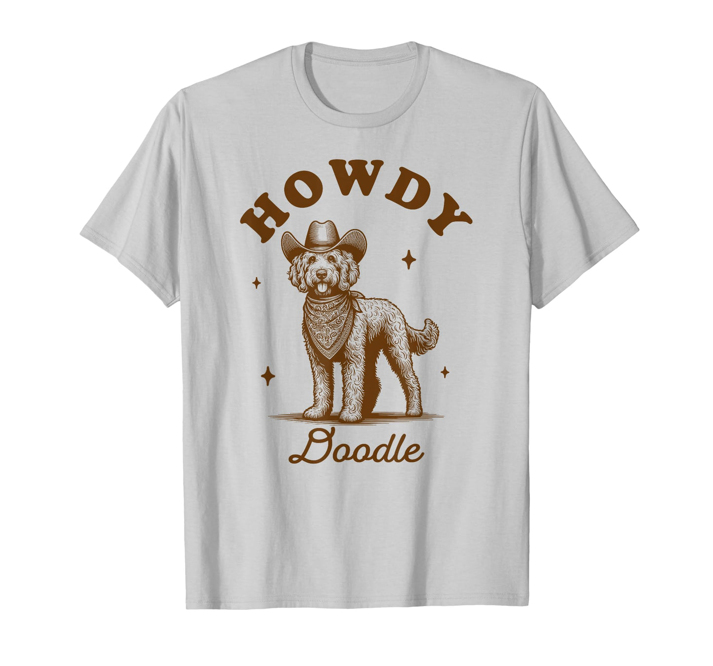 Doodle Mom Doodle Lover Vintage Western Life Howdy Doodle T-Shirt