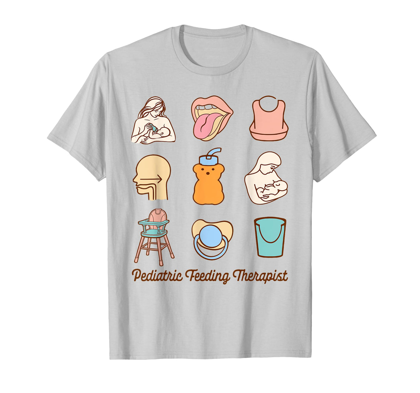 Pediatric Feeding Therapy OT SLP Pediatric Feeding Therapist T-Shirt