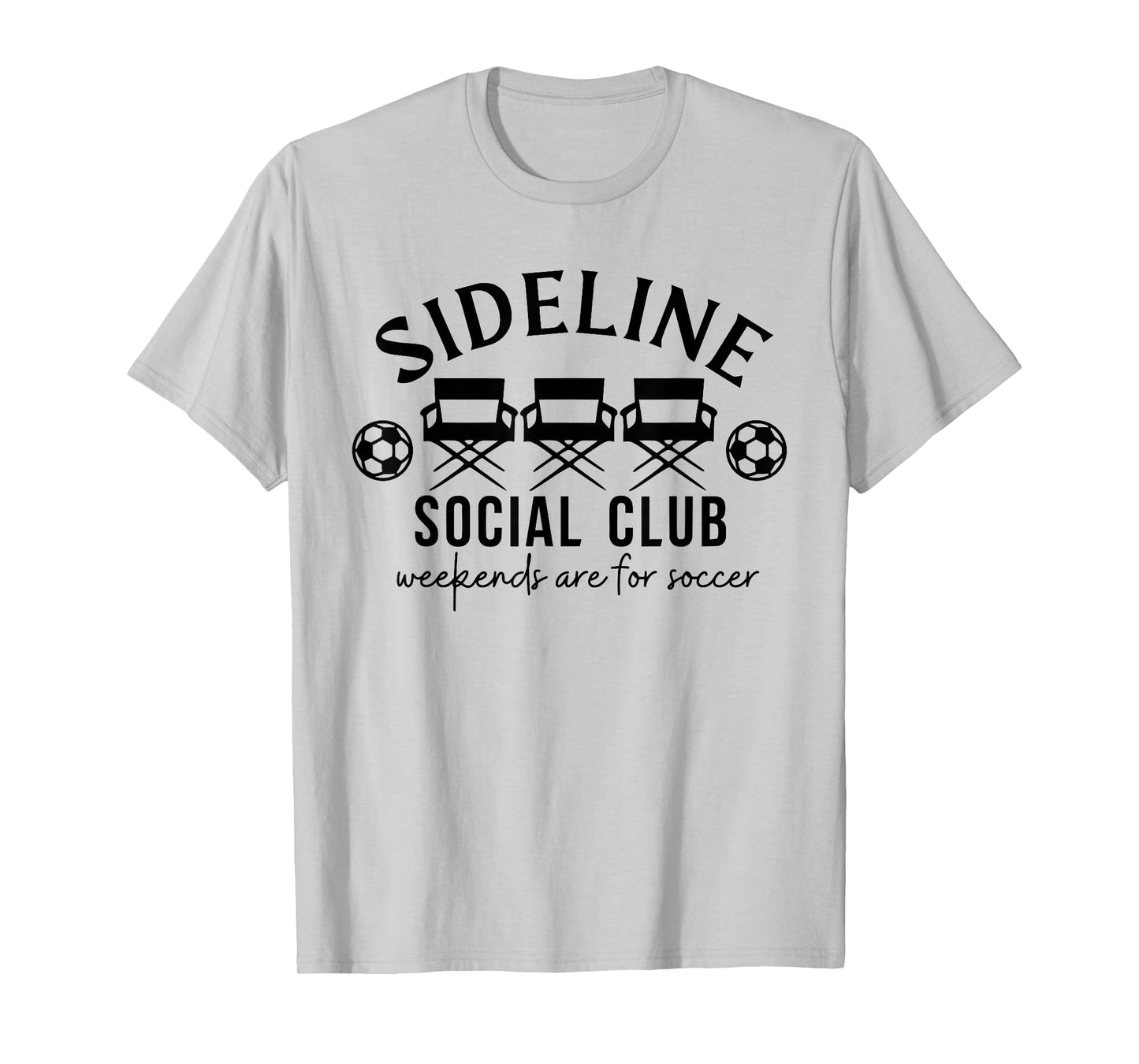 Sideline Social Club Weekends Are For Soccer Mom Life Retro T-Shirt