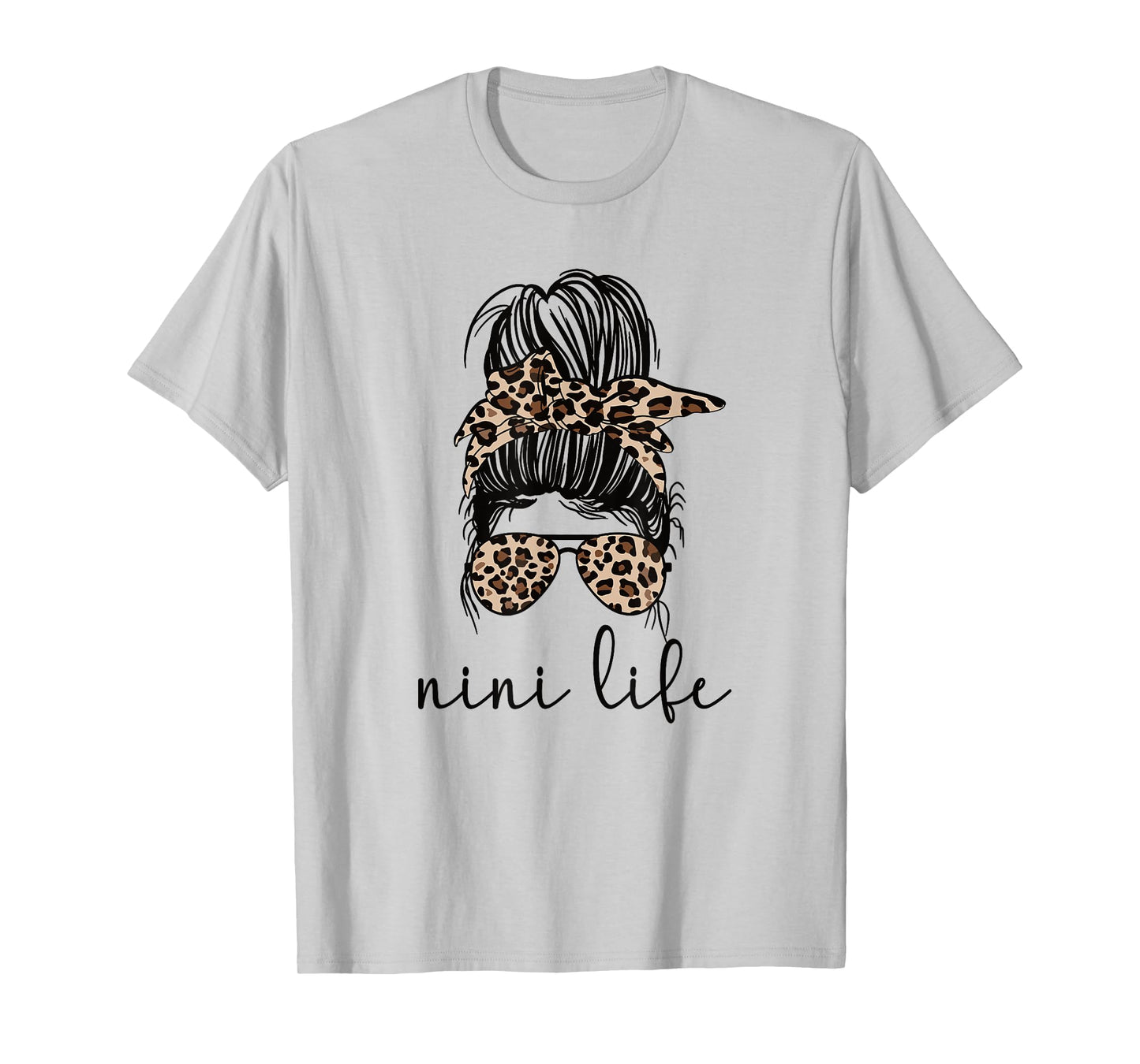 Nini Life Blessed Nini Grandmother Nini Grandma T-Shirt