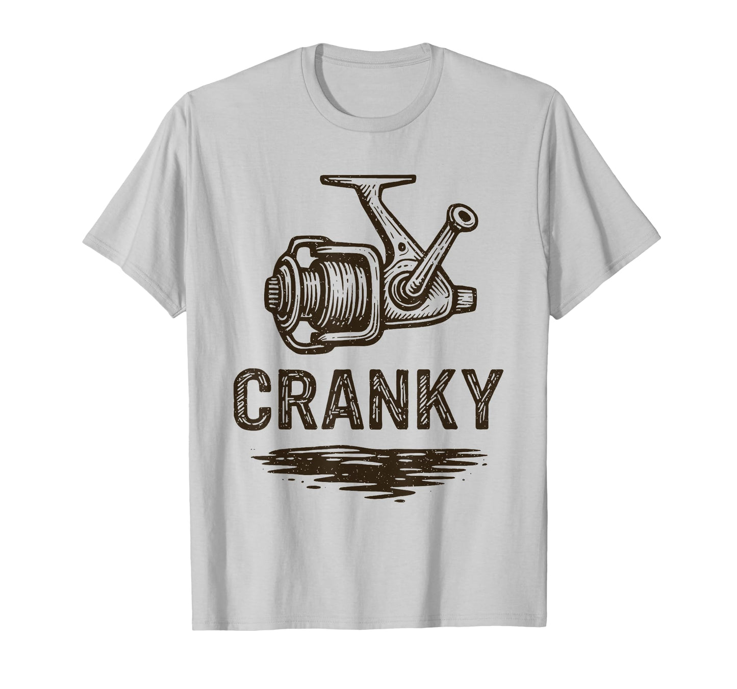 Cranky Funny Fishing Gifts Fishing Day T-Shirt