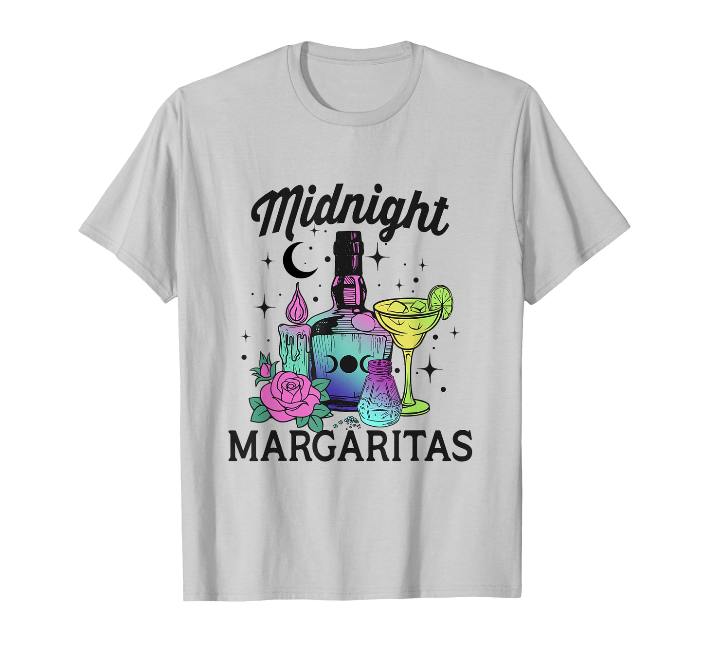 Midnight Margaritas Funny Magical Cocktails Shirts T-Shirt