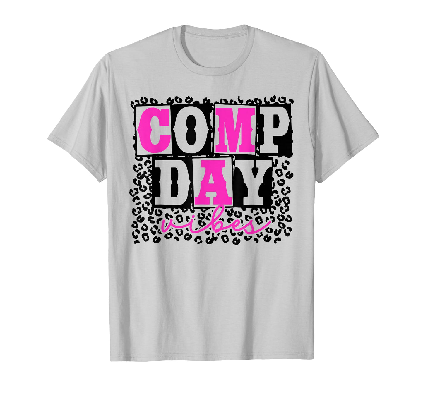 Cute Comp Day Vibes Cheer Cheerleading Cheer Competition Day T-Shirt
