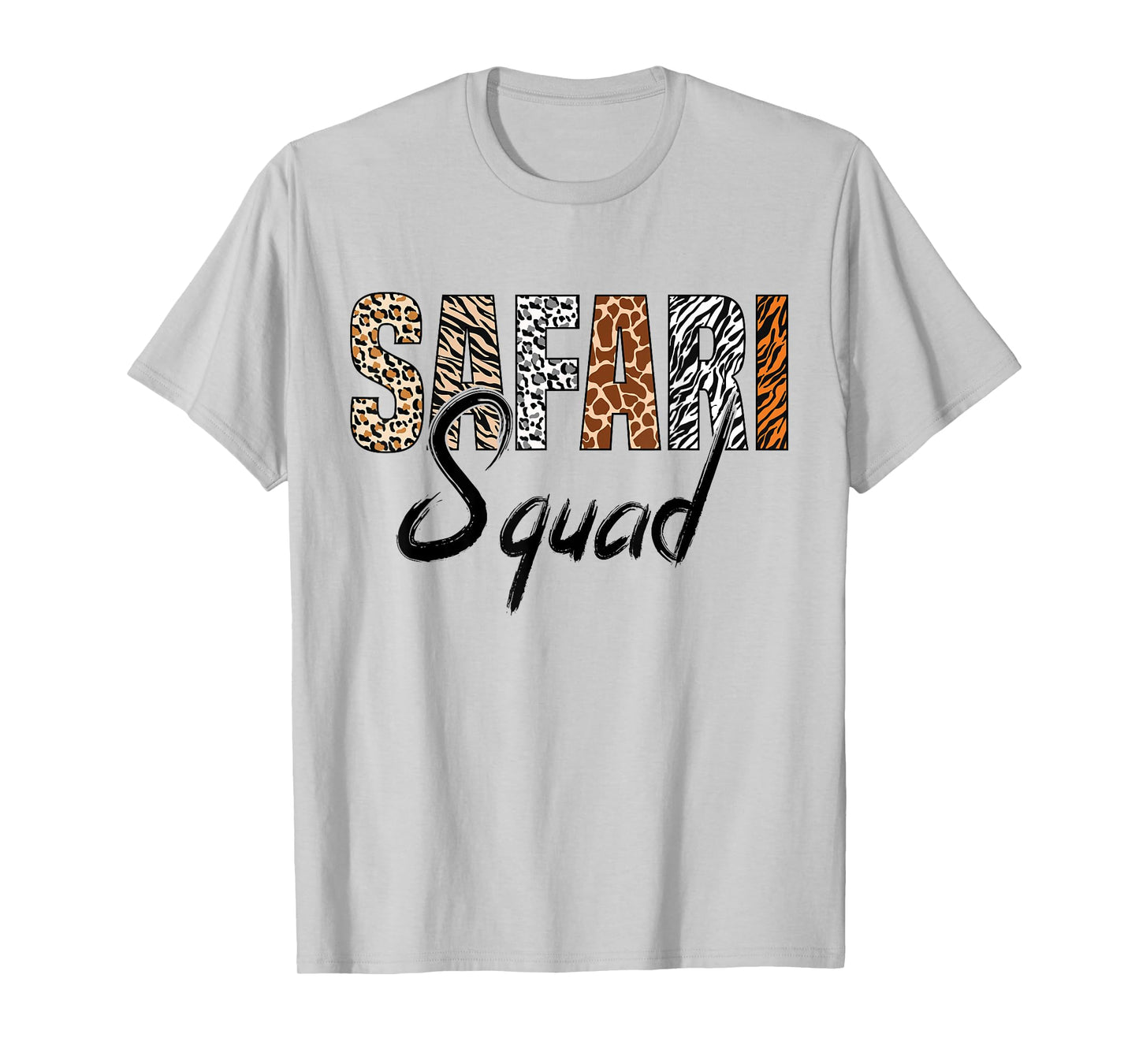Safari Squad Safari Animals Wildlife Matching Family Zoo T-Shirt
