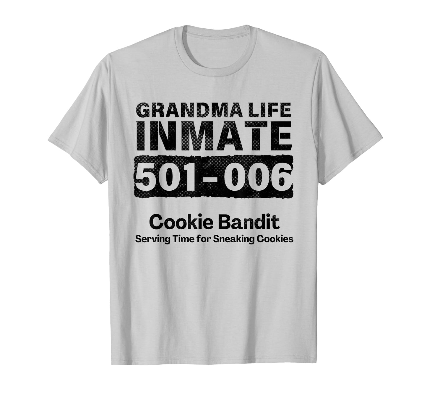 Grandma Life Prisoner Inmate Funny Jail Halloween Costume T-Shirt