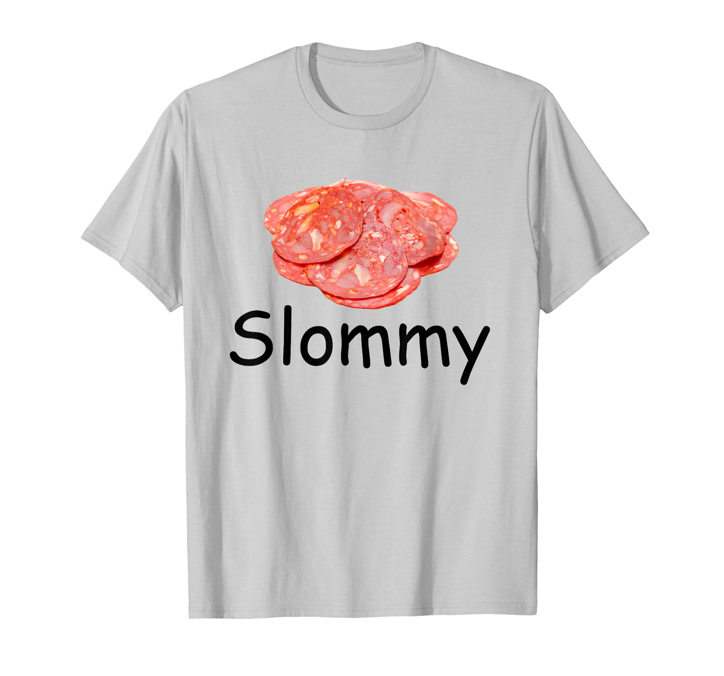Slommy Salami Meme Gen Z Misspelled Weird Joke Funny Silly T-Shirt