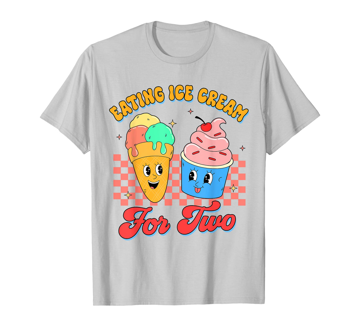 Pregnancy Announcement Mommy To Be Eating Ice Cream For Two T-Shirt