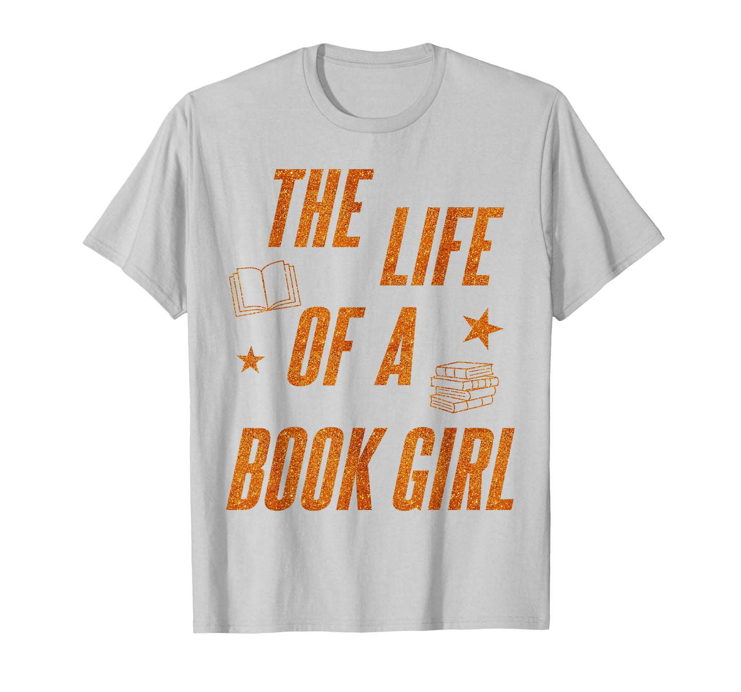 Life of a Book Girl Librarian Funny Book Lovers Gift T-Shirt