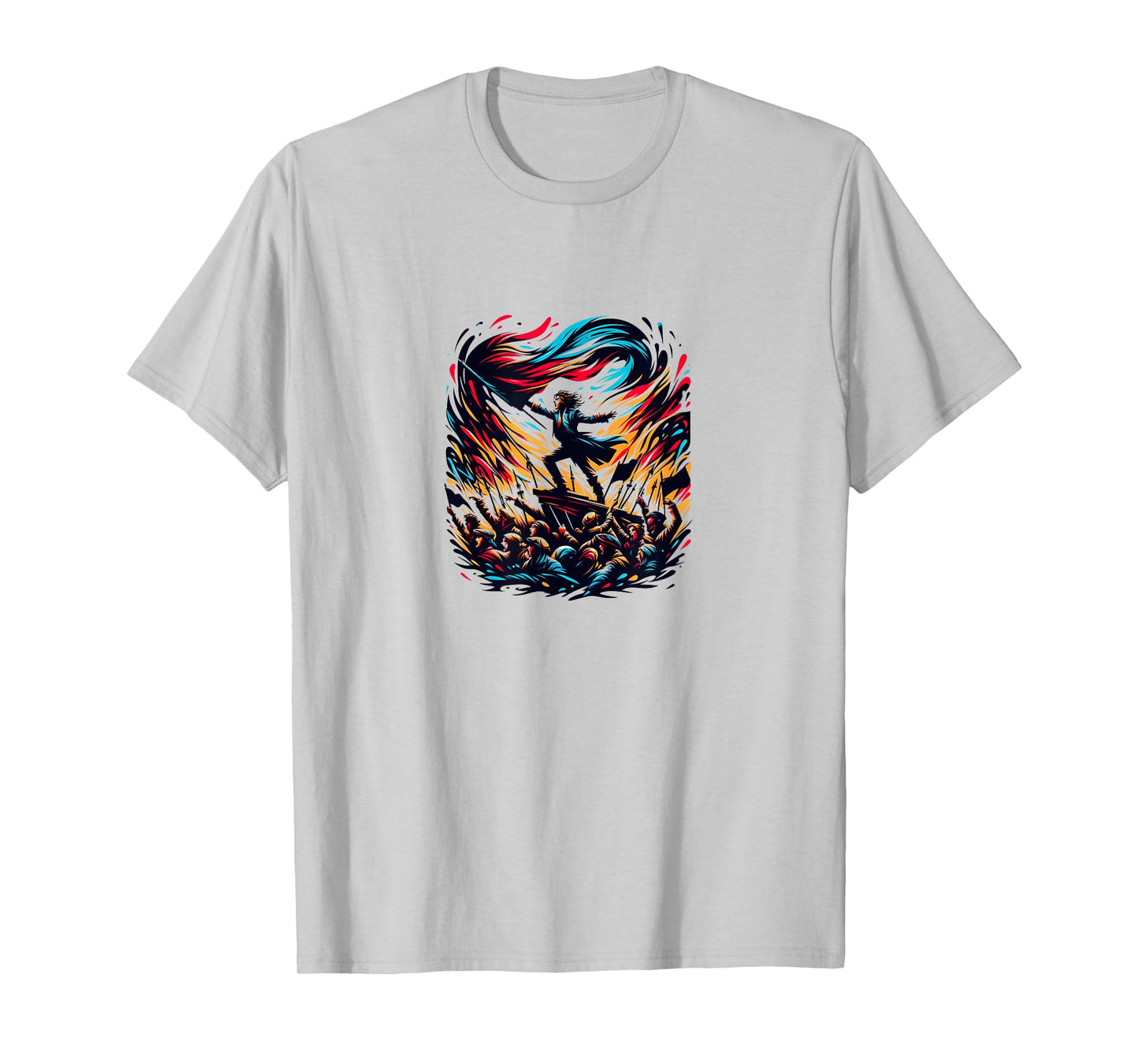 Les Mis Storm The Barricades French Revolution T-Shirt