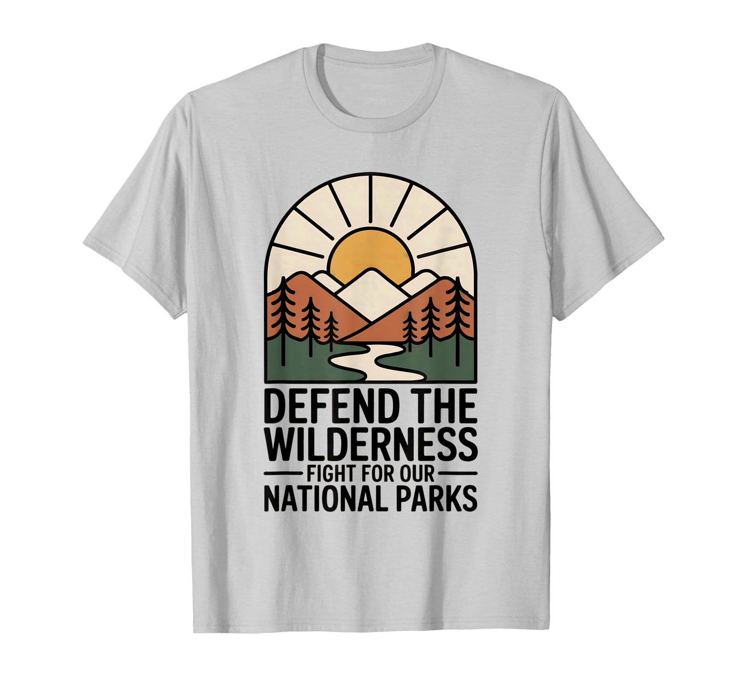 Protect Our National Parks Wildlife Save National Parks T-Shirt