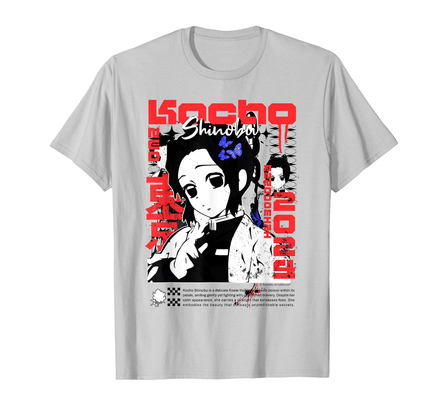 Kochou Shinobu Neo Anime Aesthetic T-Shirt