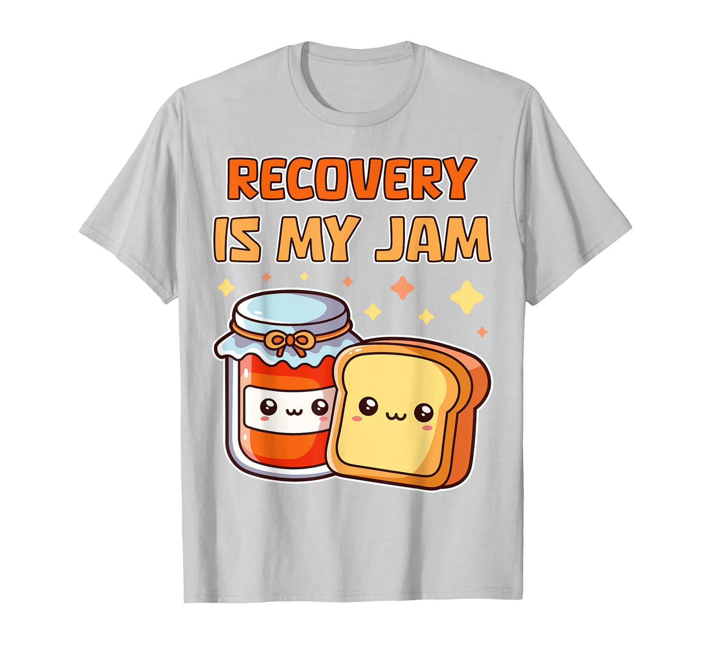 Recovery Is My Jam Sober Anniversary AA NA One Year T-Shirt
