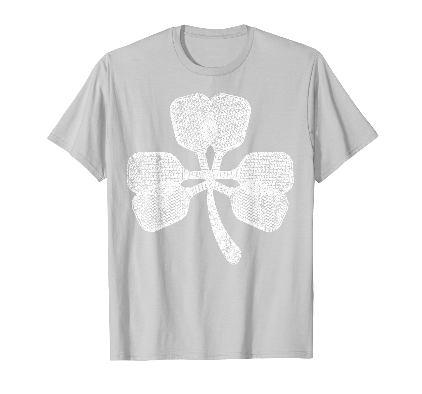 Funny Pickleball Sticks As Shamrock Clover St. Patrick's Day T-Shirt