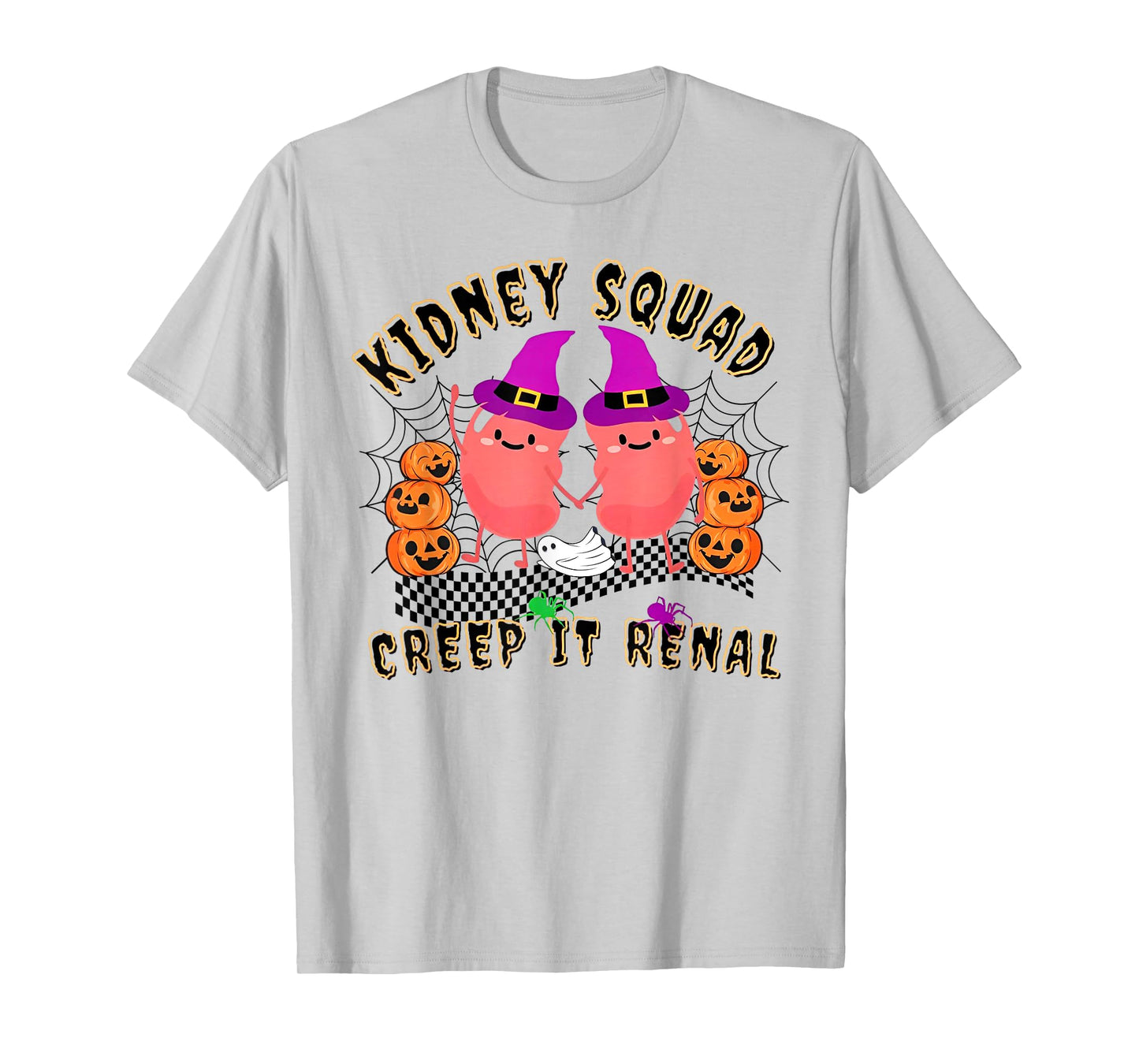 Kidney Squad Creep It Renal Nurse Halloween T-Shirt