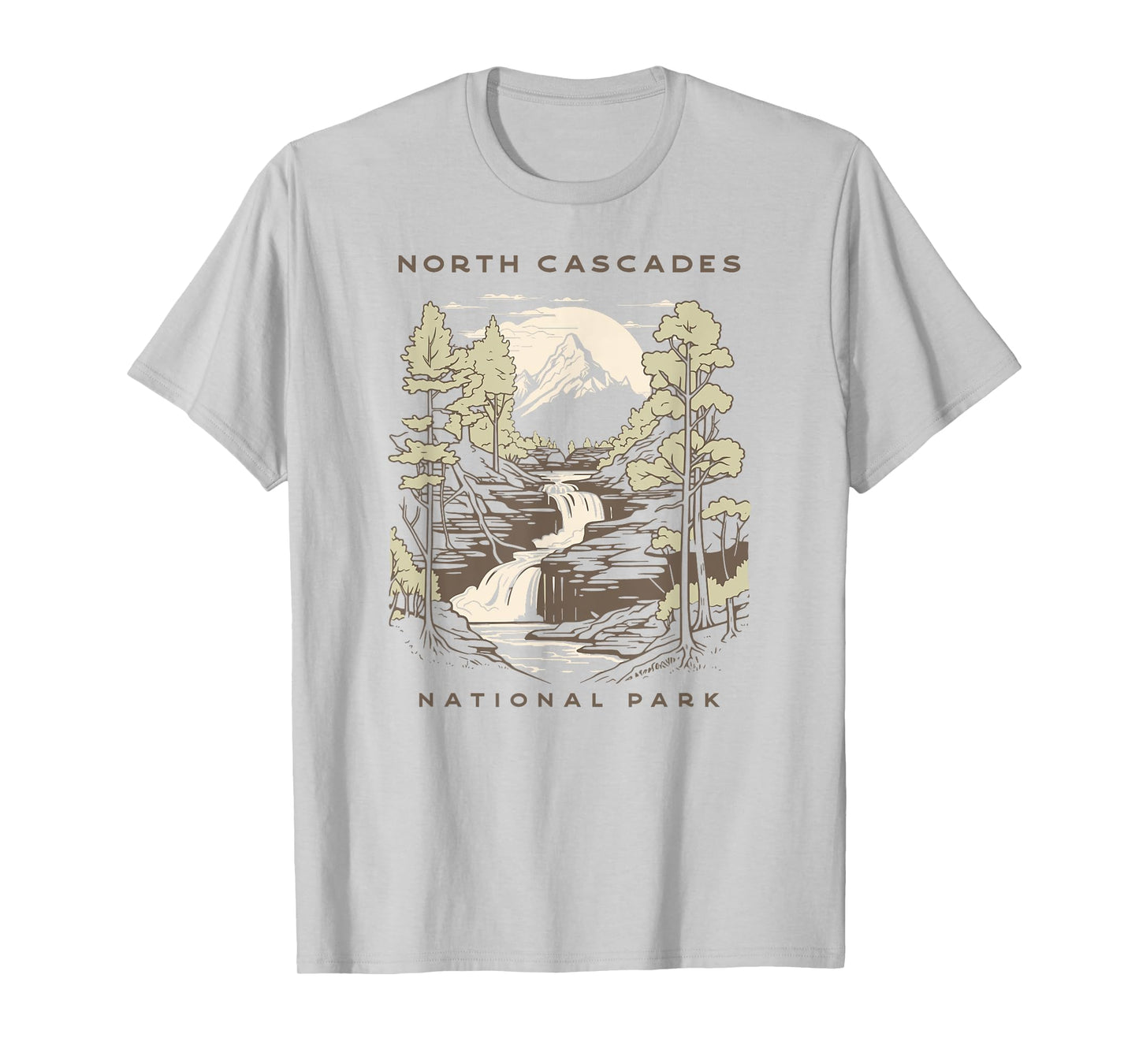 North Cascades National Park Vintage T-Shirt