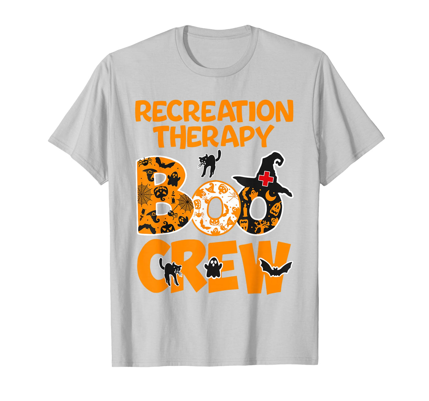 Recreation Therapy Boo Crew Recreational Therapist Halloween T-Shirt