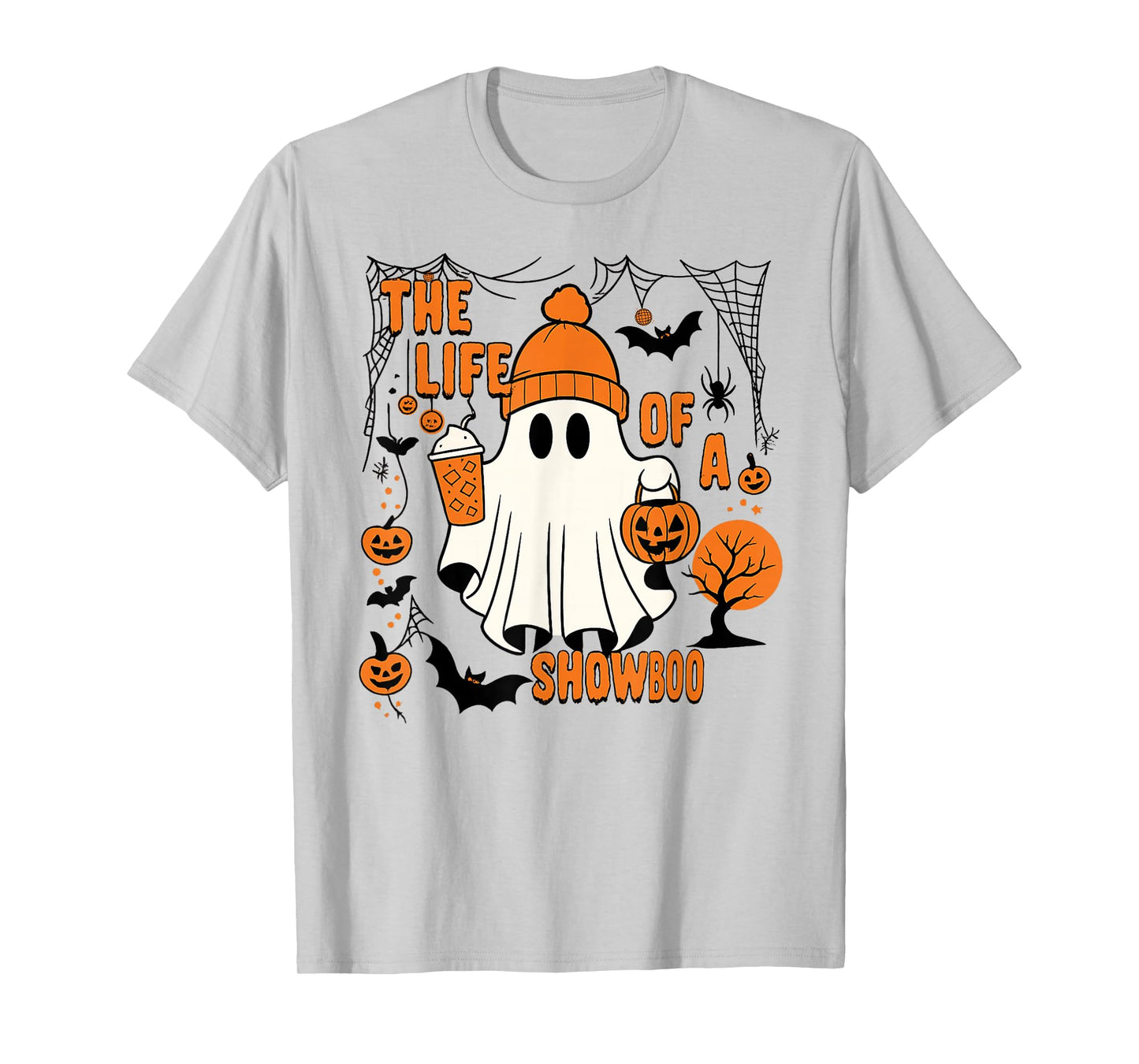 The Life of a showboo Halloween Costume Bow Boo Girls Tee T-Shirt