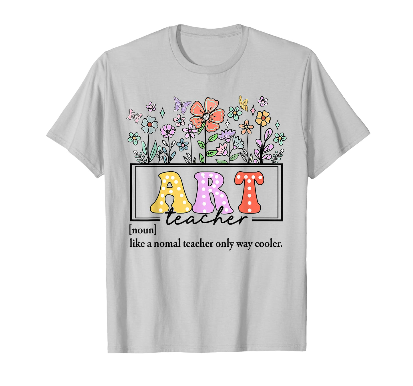 Art Teacher Definition for Back to School Teacher Day T-Shirt for Men Women Girls Kids