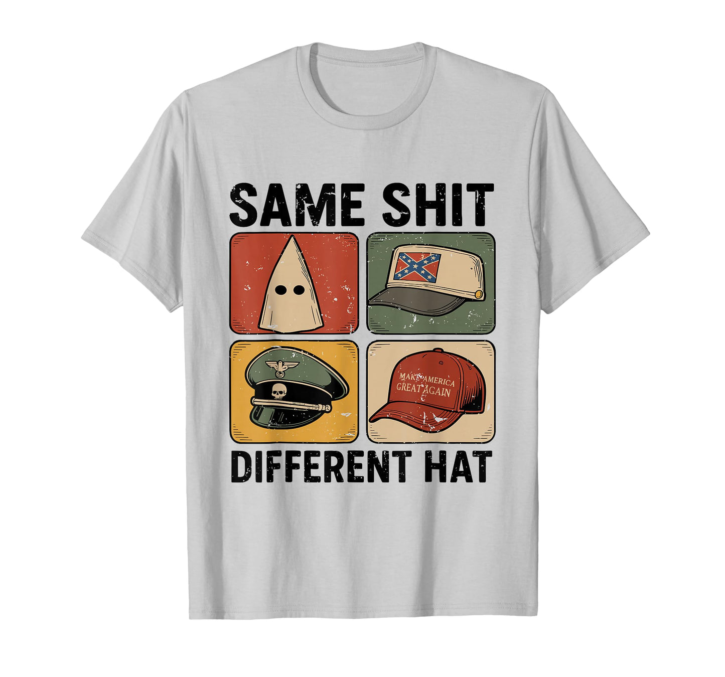 Same Shit Different Hat Funny Quote Hat Meme Womens Mens T-Shirt