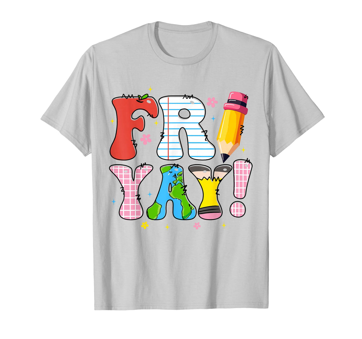 FRIYAY Happy Weekend Trip Friday Teacher Student Kid Fri Yay T-Shirt
