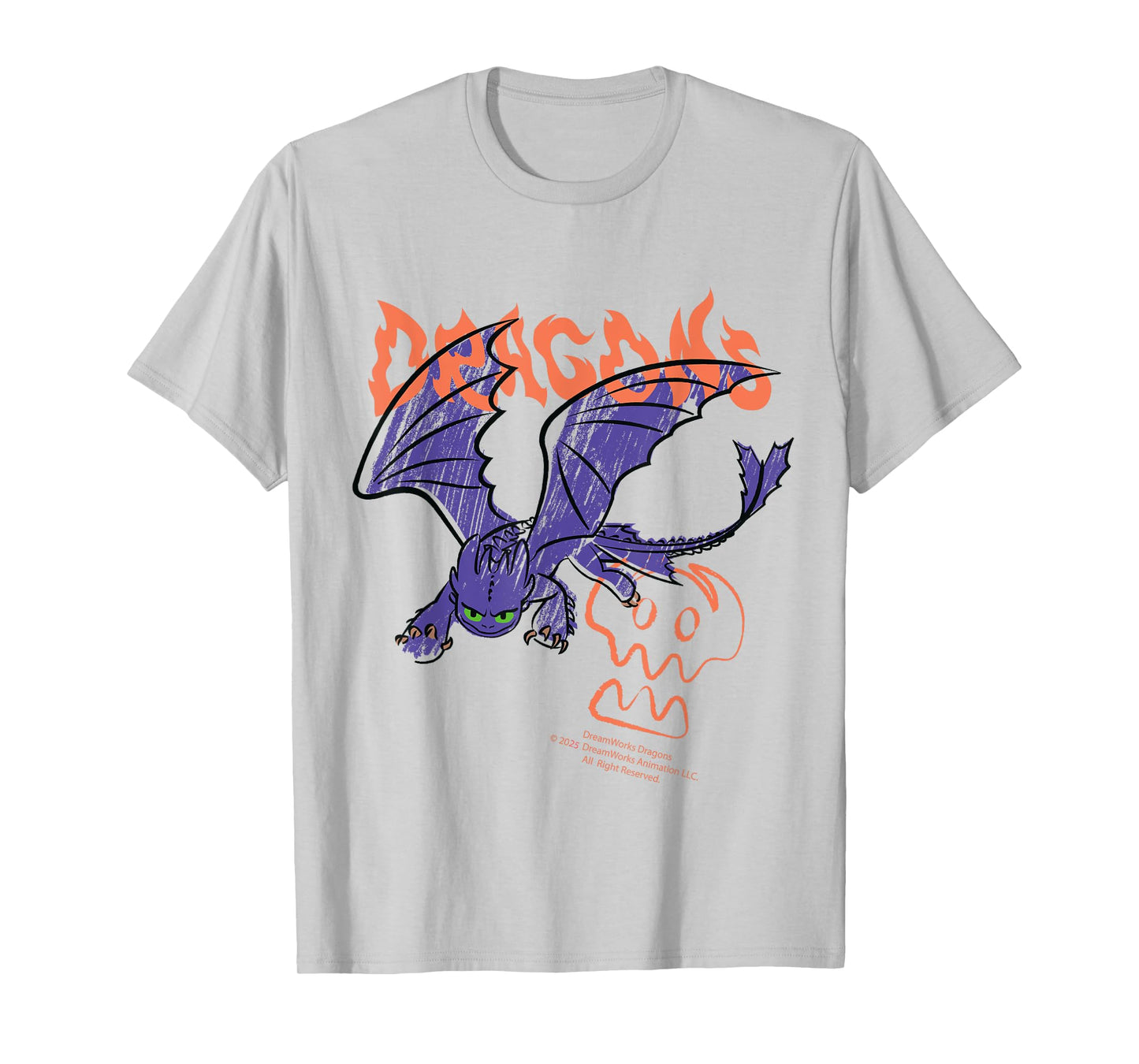 How to Train Your Dragon Movie 2025 Dragons T-Shirt