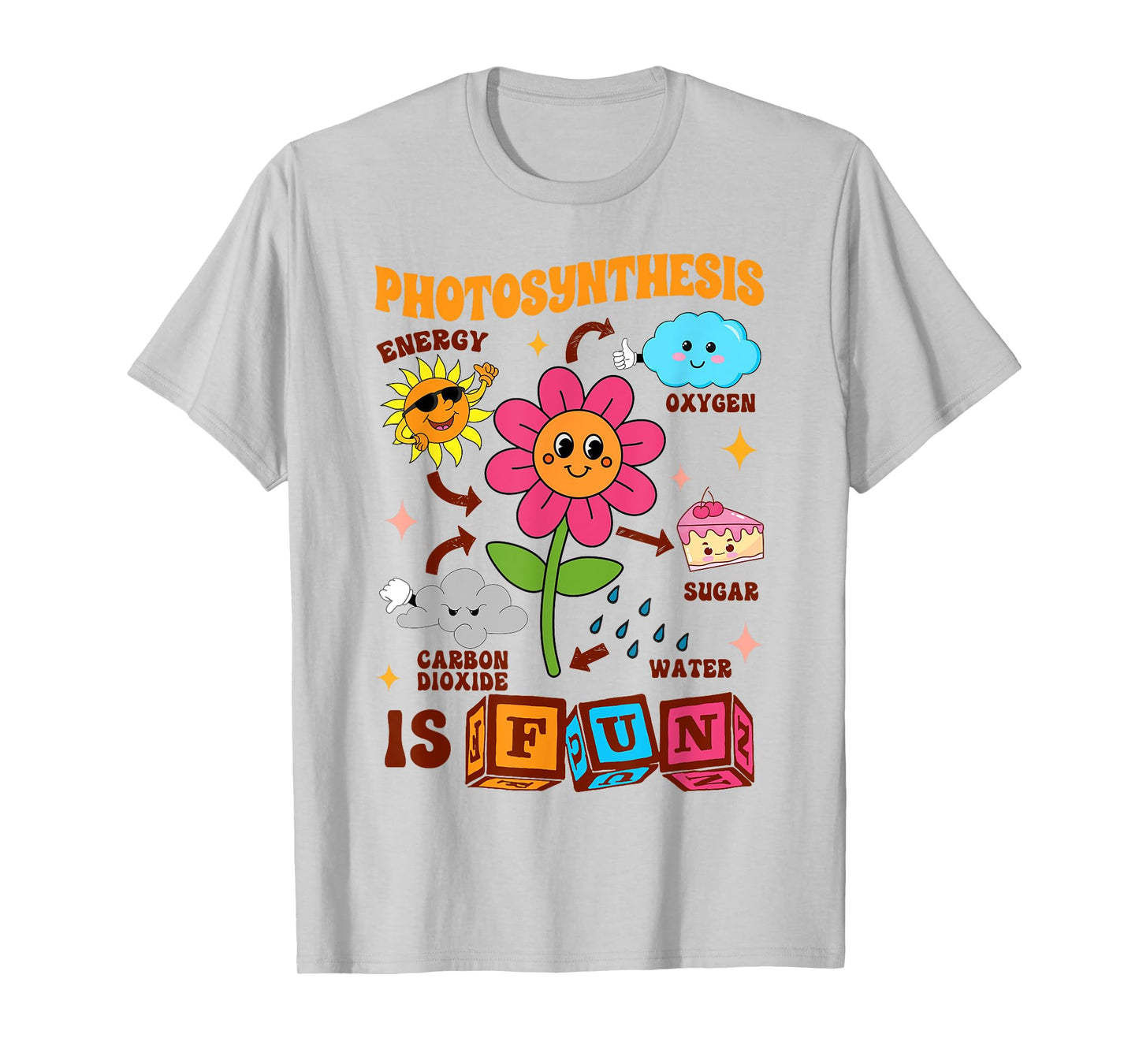 Science Lover Nature Outdoor Teacher Photosynthesis Is Fun T-Shirt for Men Women