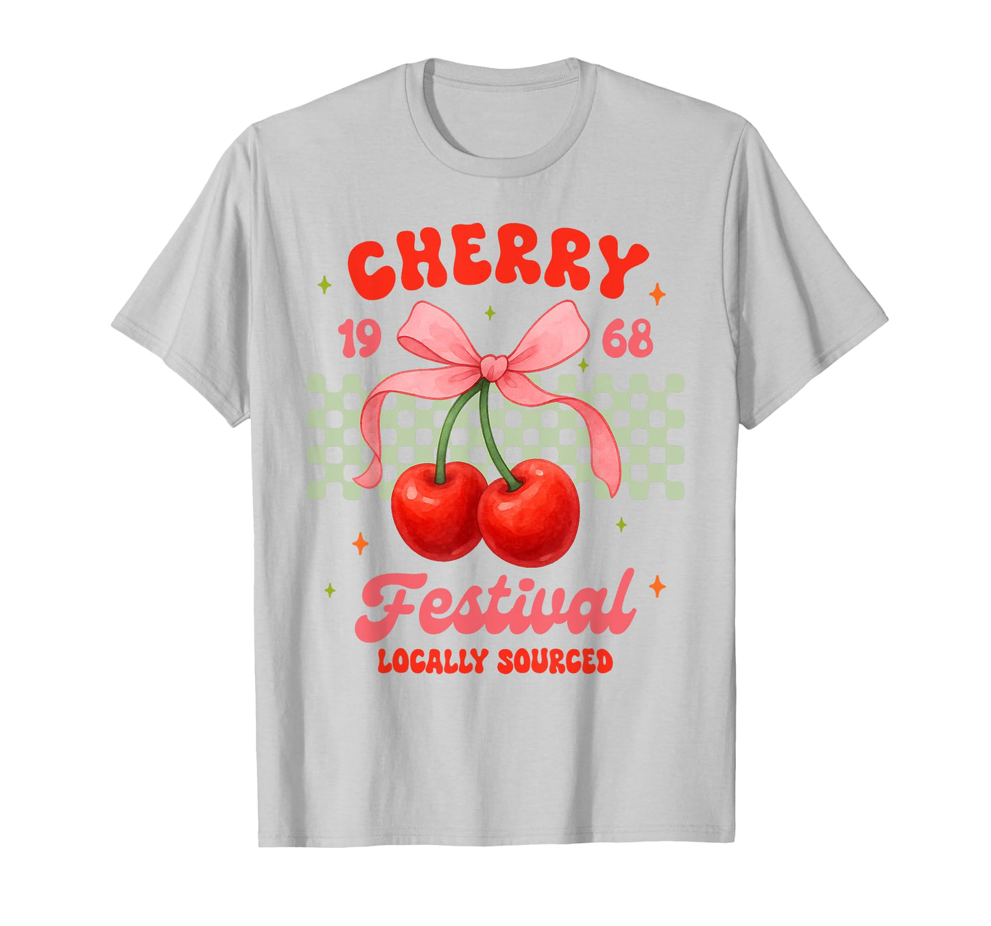 Cherry Festival Farmers Market Coquette Locally Sourced T-Shirt