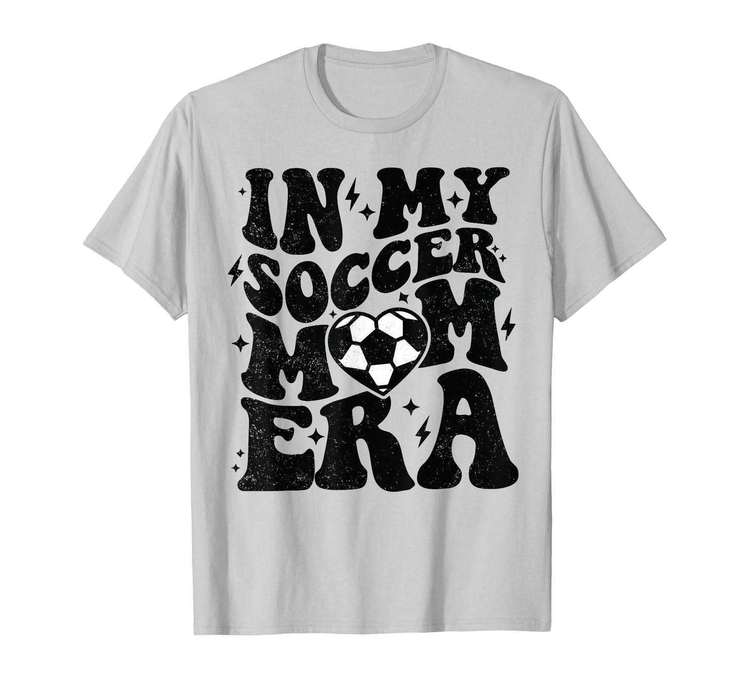 In My Soccer Mom Era Retro Soccer Mama Shirt Mother's Day T-Shirt