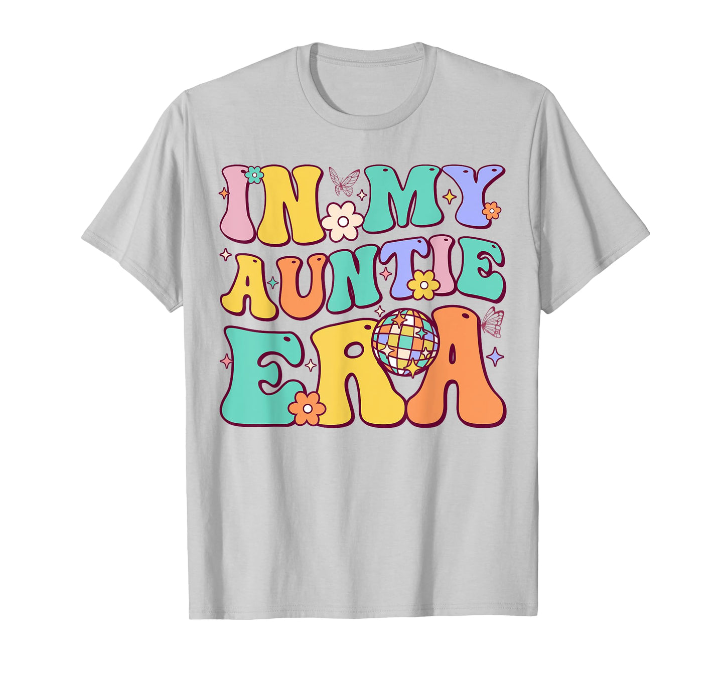 In My Auntie Era Baby Announcement for Aunt Mother's Day T-Shirt