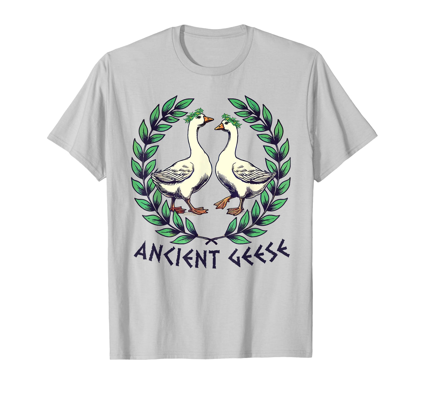 Greek Mythology Silly Goose Meet Me In Greece Ancient Geese T-Shirt