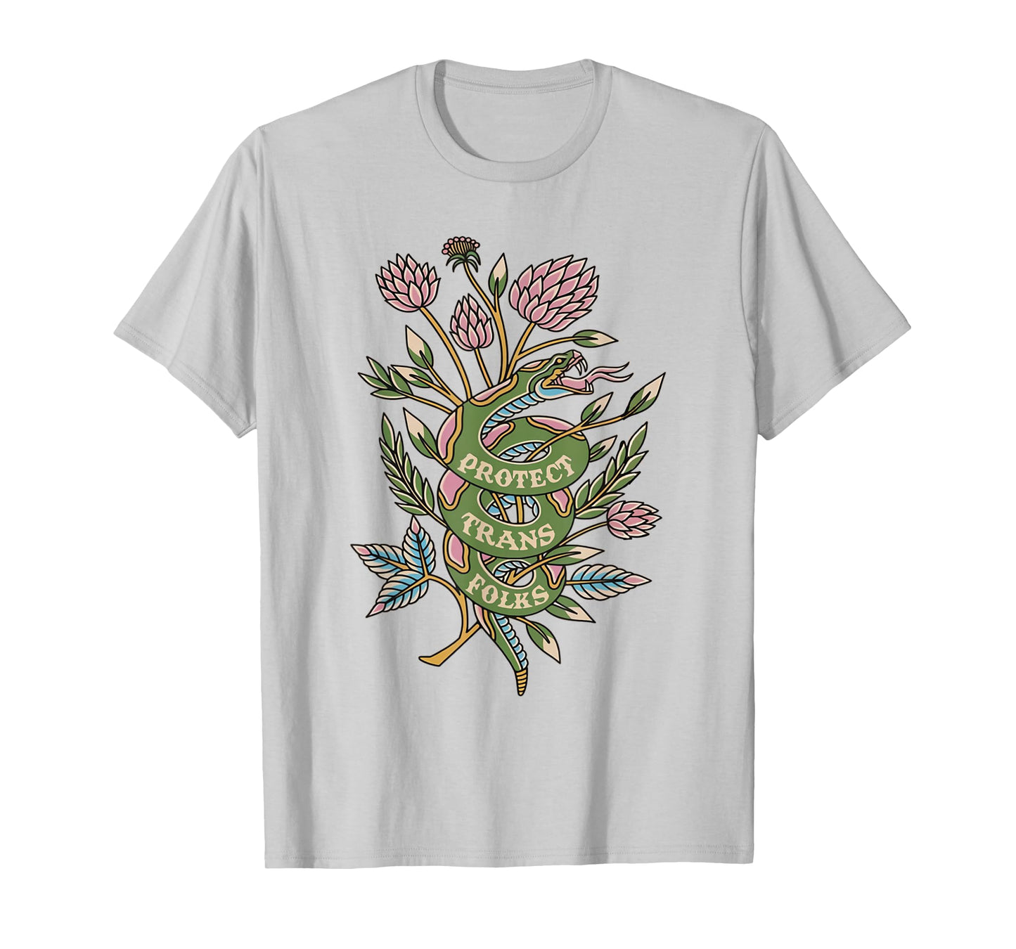 Retro Protect Trans Folks Protect Trans Rights Human Rights T-Shirt
