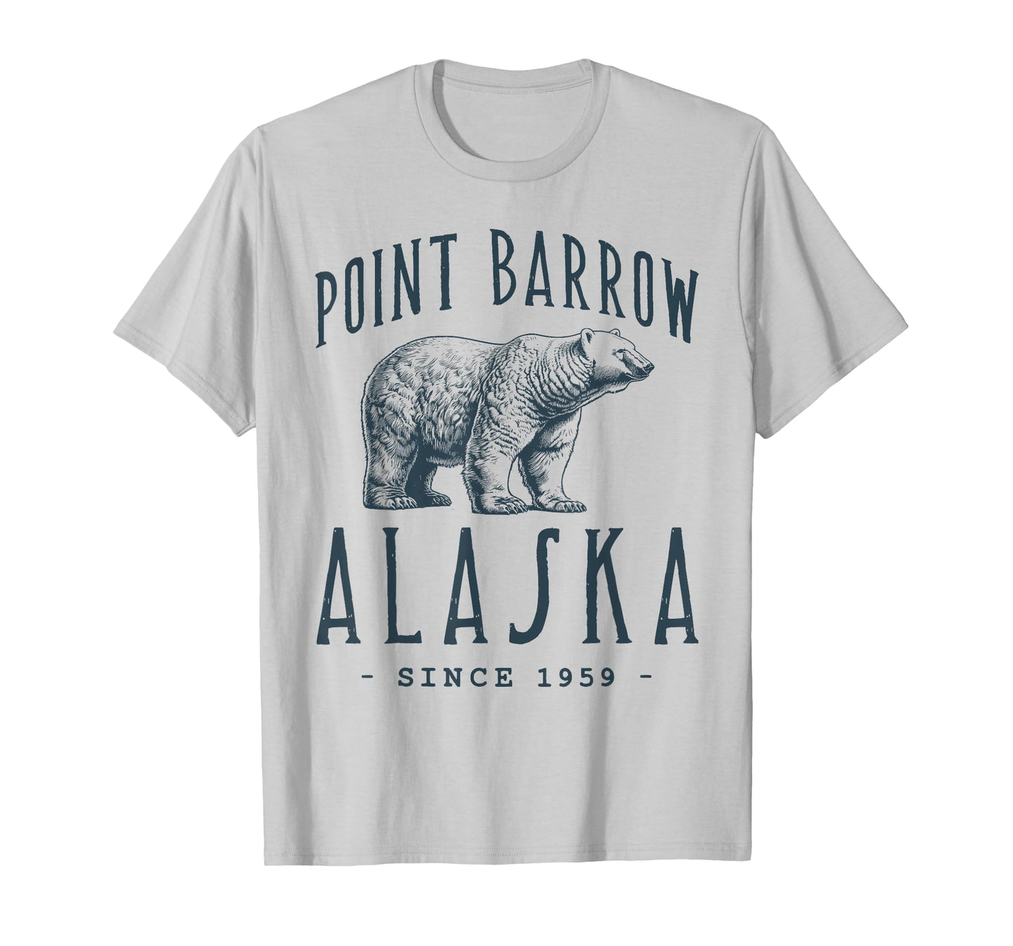 POINT BARROW, ALASKA POLAR BEAR WILDLIFE T-Shirt