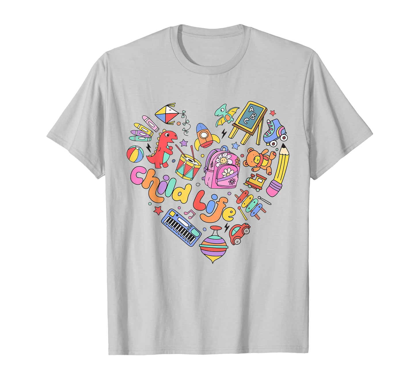 Retro Child Life Specialist Play Therapy Child life Intern T-Shirt
