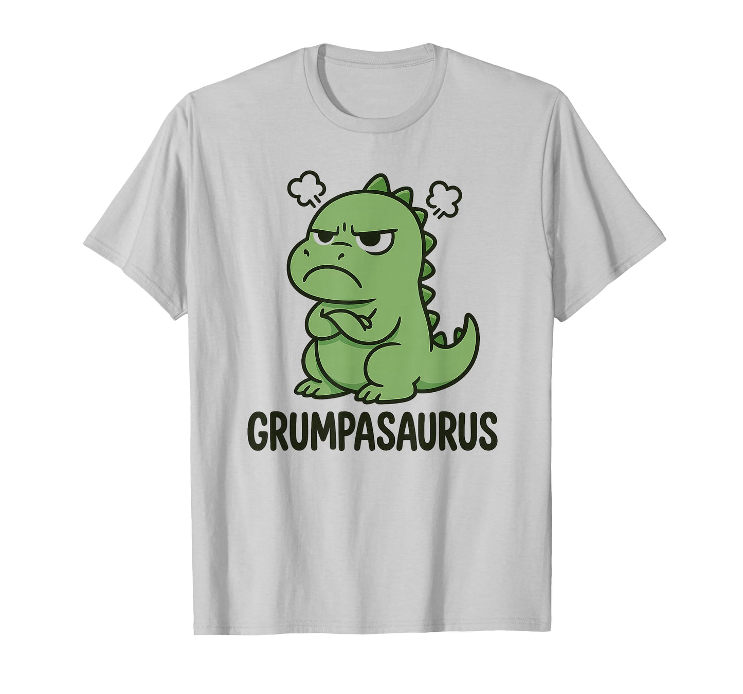 Grumpasaurus Funny Dinosaur Im Grumpy Mood for Kids Adults T-Shirt