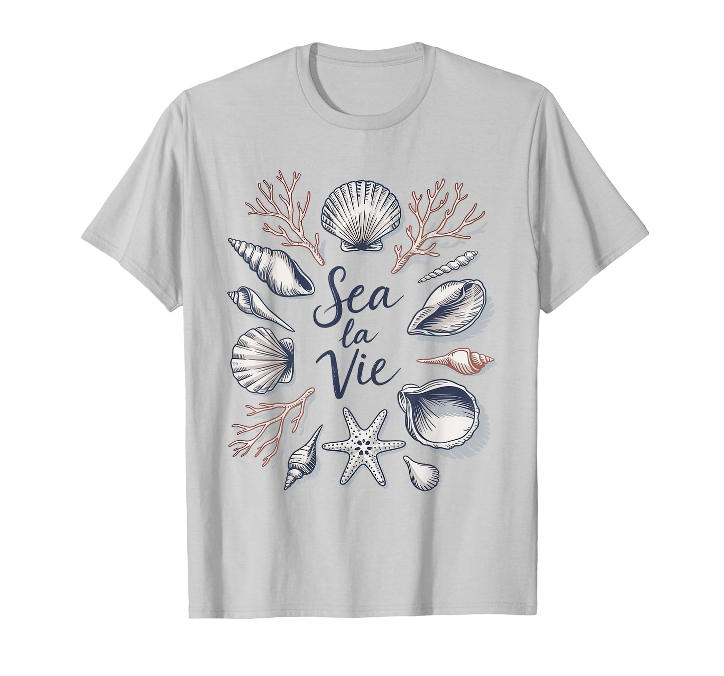 Sea La Vie Beach Coastal Sea T-Shirt