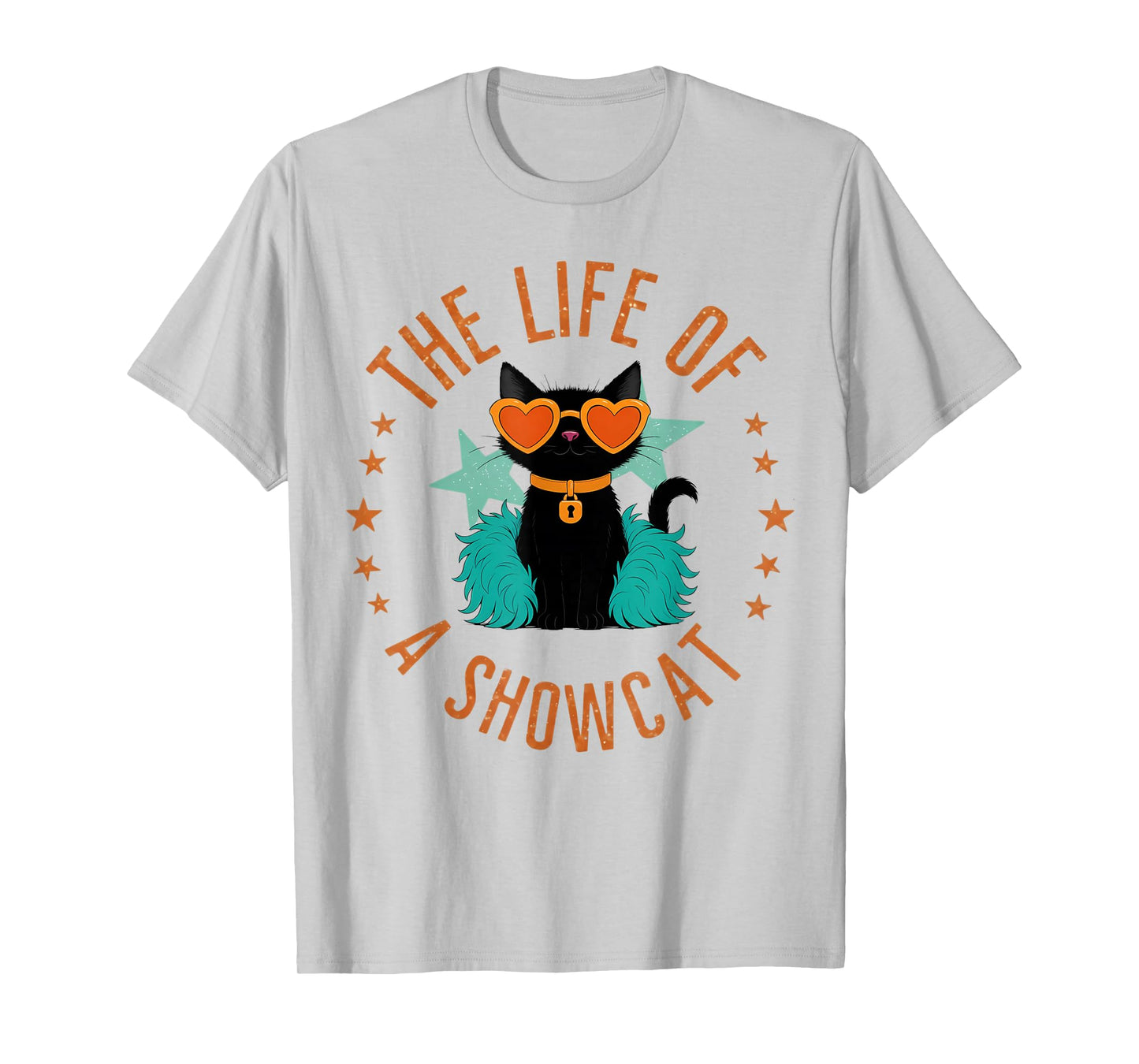 Funny Cat Era Life of Showcat Cat Lovers Men Women Kids T-Shirt