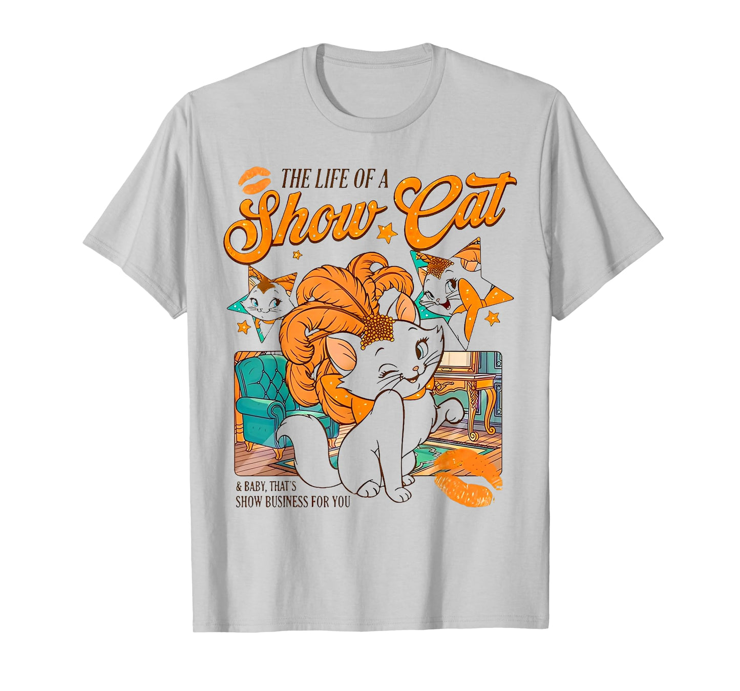 Funny Cat Era Life of Showcat Cat Lover Men Women Kids T-Shirt