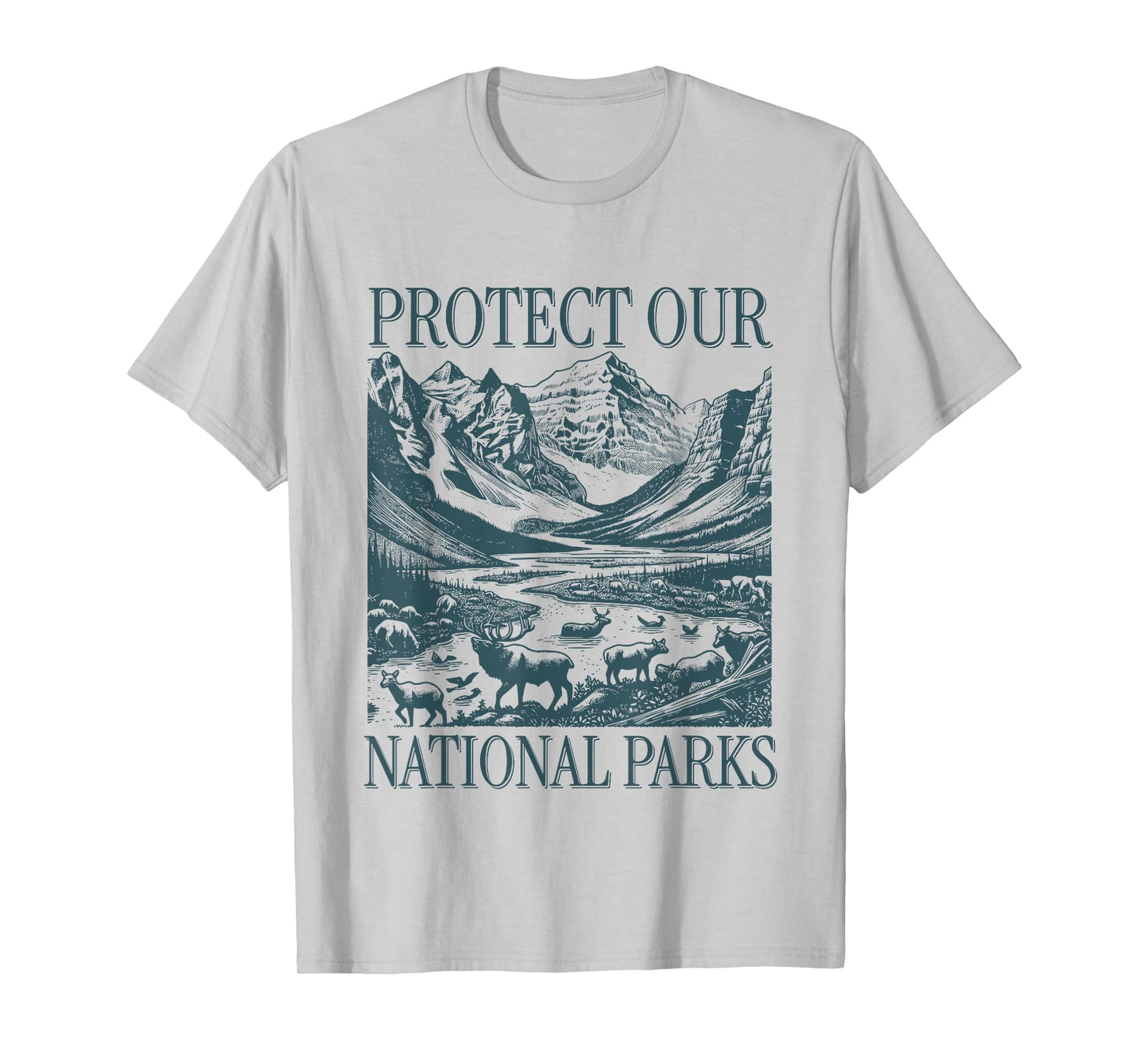 Protect Our National Parks - Resist Save Nature Wildlife T-Shirt