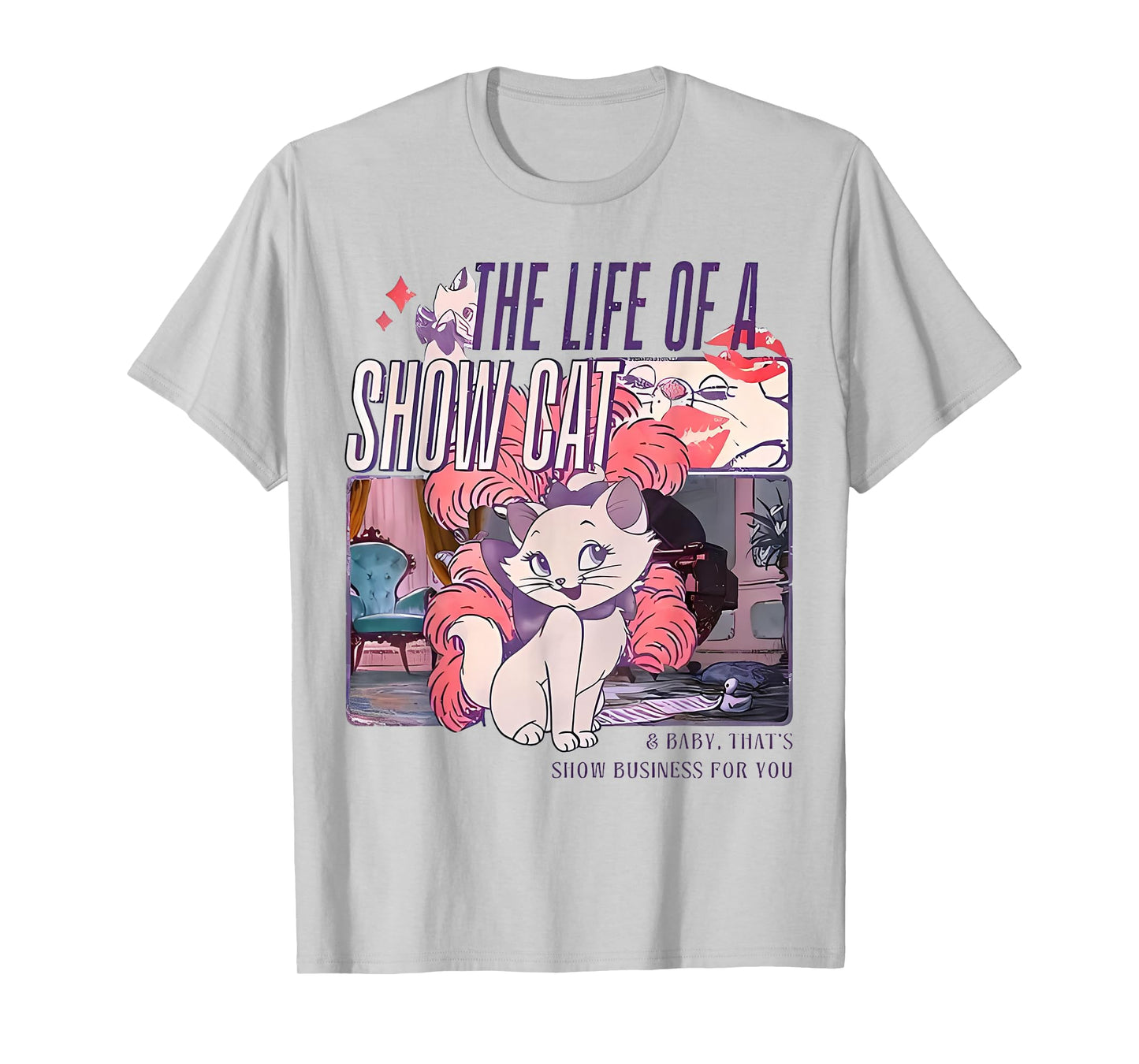 The Life of A ShowCat,Family Holiday Vacation Trip,Cat Lover T-Shirt