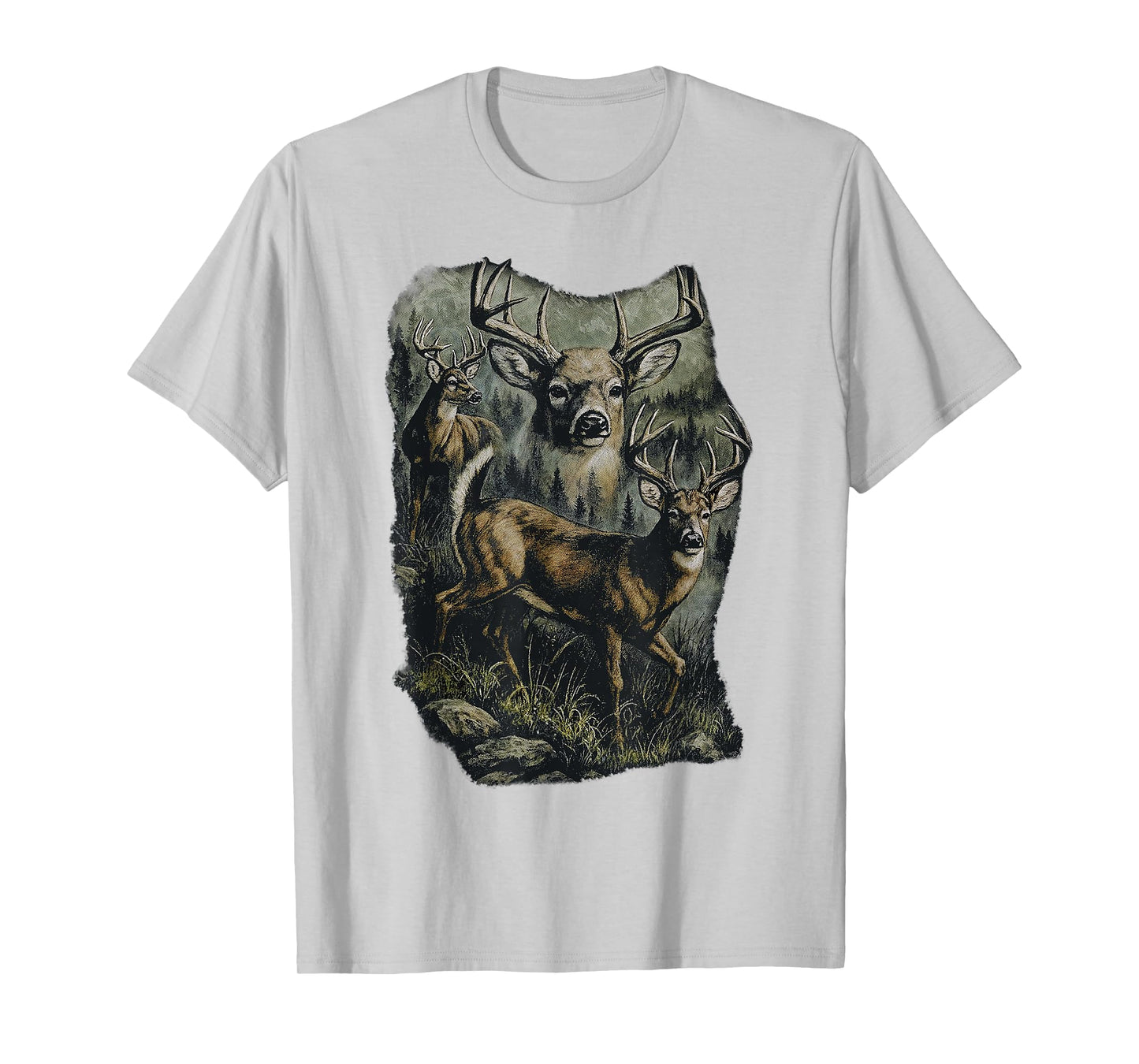 Men Kids Boys Deer Hunting Forest Wildlife Hunters Toddler T-Shirt