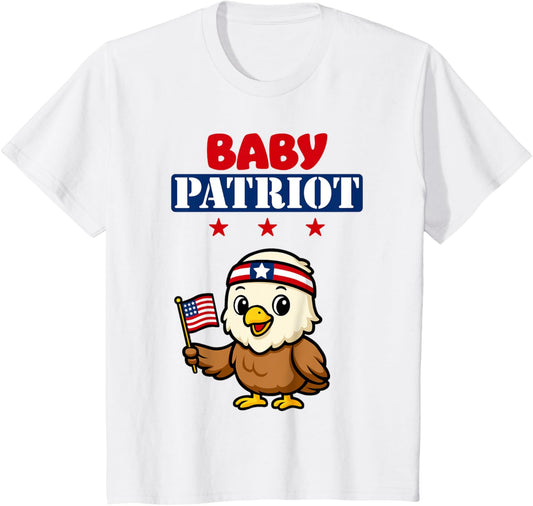 Baby Patriot Bald Eagle US Holidays Youth T-Shirt T-Shirt