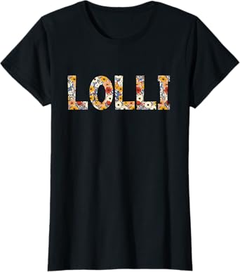 Lolli Floral Wildflower Cute Flowers Mother's Day T-Shirt