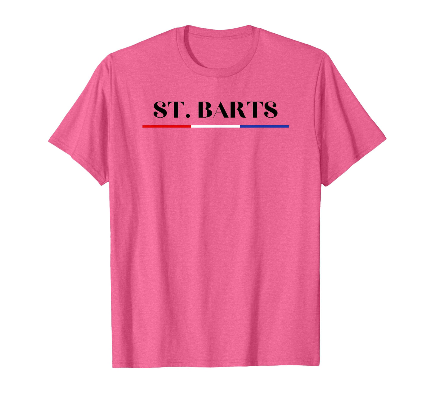 St. Barts Flag Bar, Cute Classic Tee, Beach Vacation Vibes T-Shirt