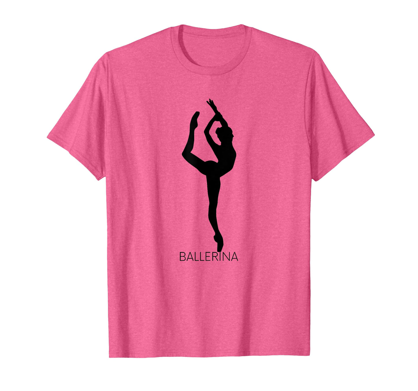 Ballerina Ballet Dance Team Adult Dancer Art Black T-Shirt