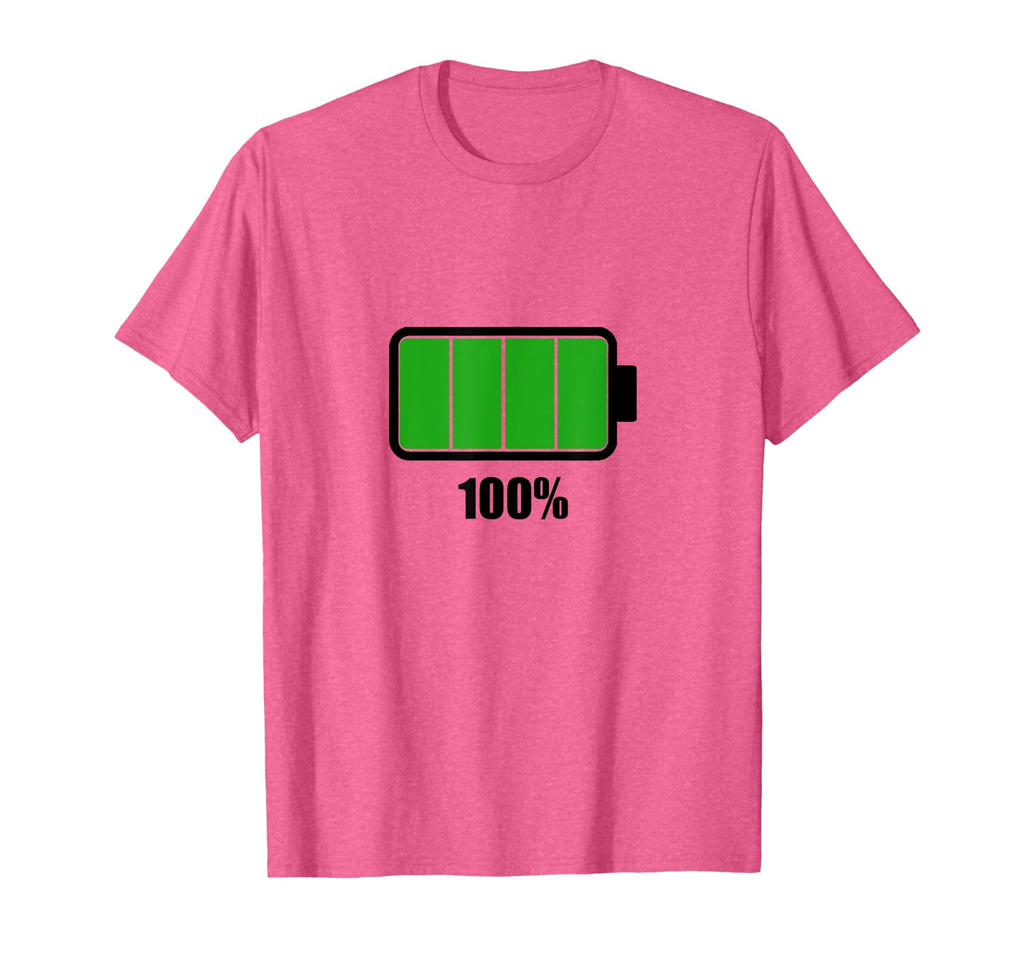 Battery 100% [100% remaining] Battery tshirt battery full T-Shirt