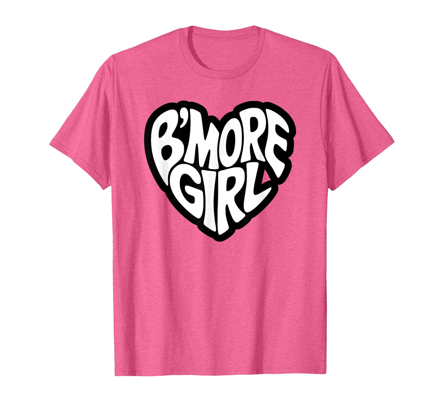 Retro Baltimore Girls Home Pride Iconic B'More Girl T-Shirt