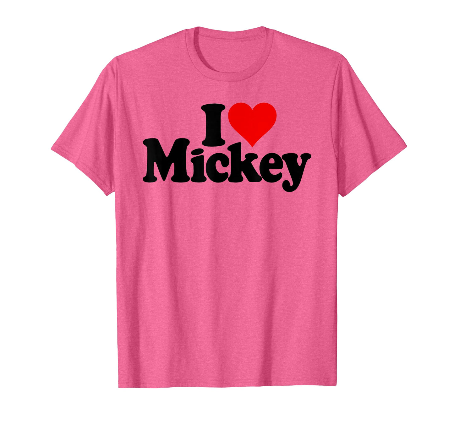 I LOVE HEART MICKEY MICK MIKEY T-Shirt